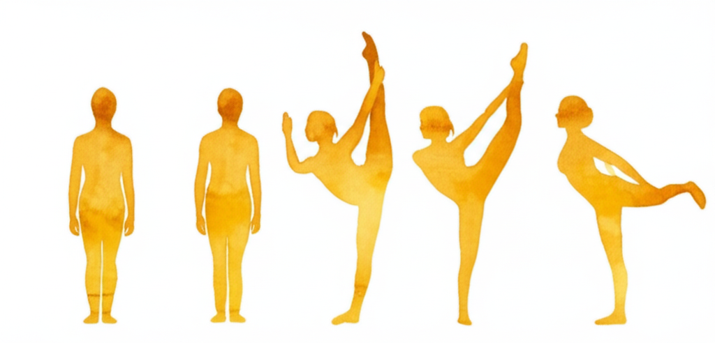 손-엄지발가락 자세