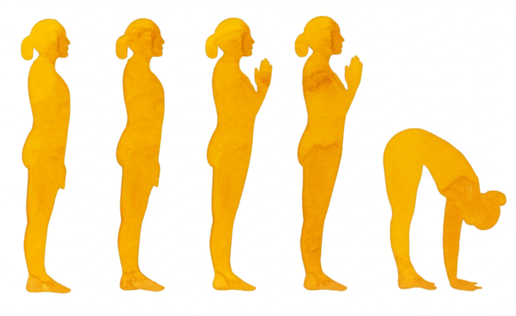 비튼 의자 자세