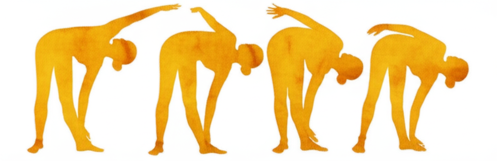 비튼 삼각 자세