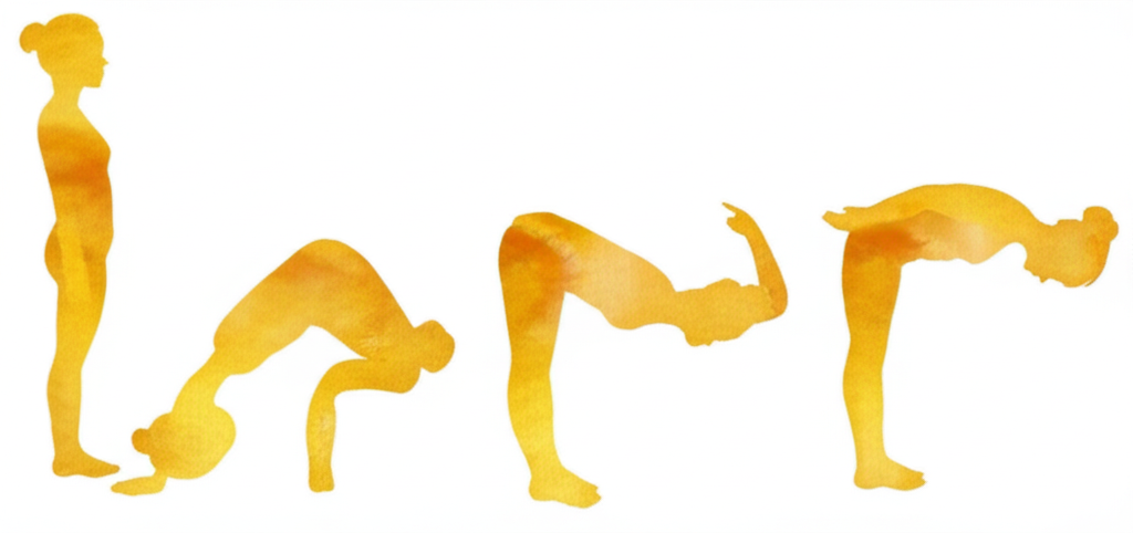 저울 자세 동작 시퀀스