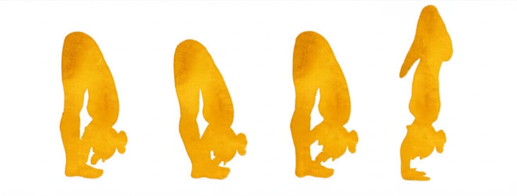 어깨 서기 자세