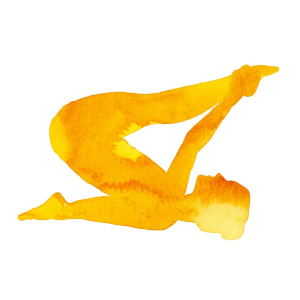 귀 누르기 자세