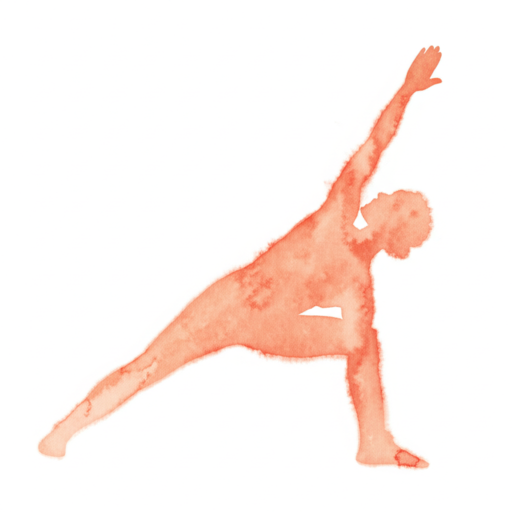 확장 측면 각도 자세