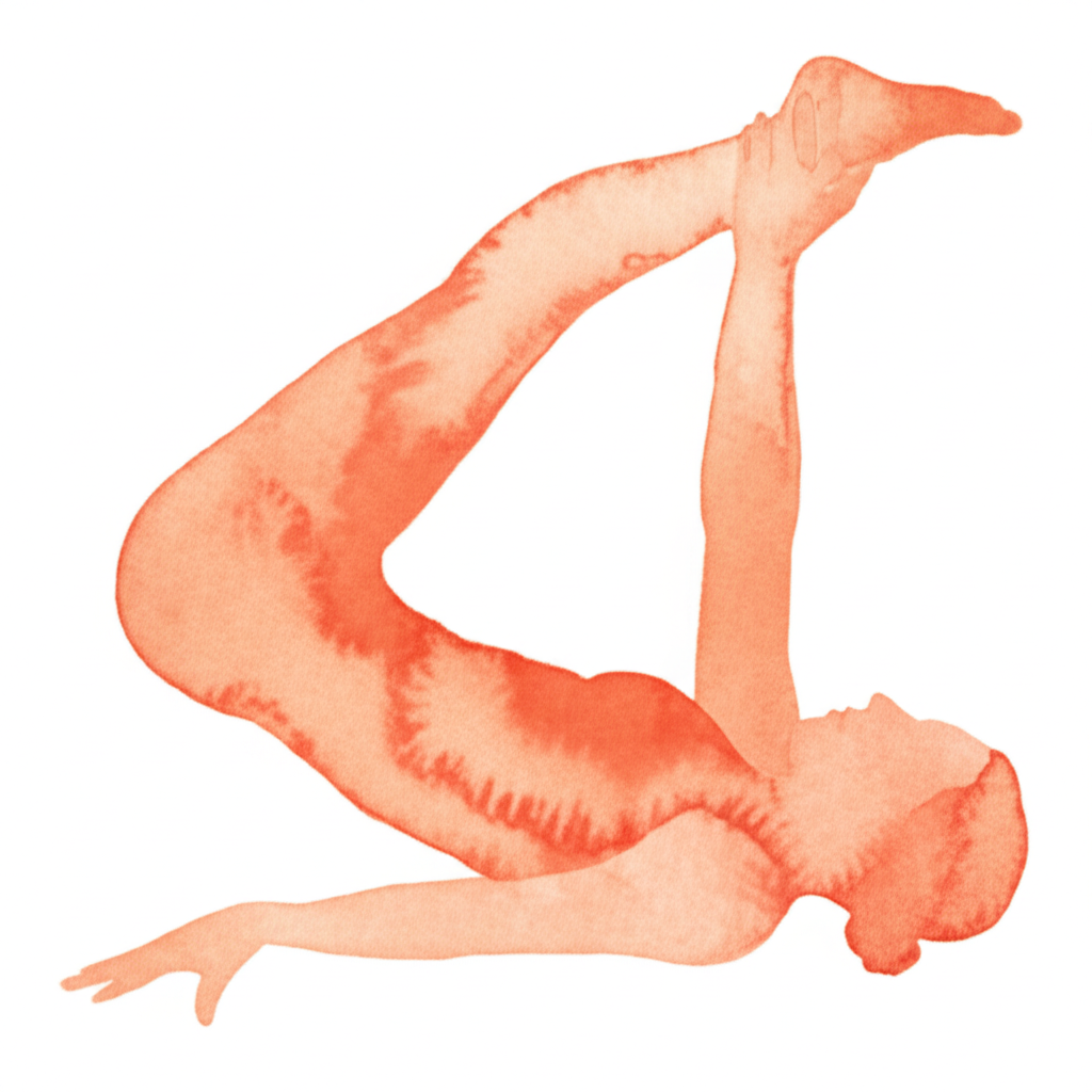 벽에 다리 올리기