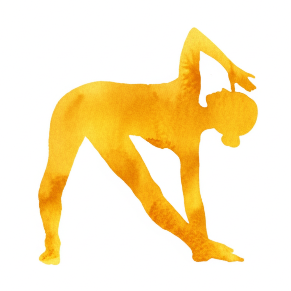 비튼 삼각 자세