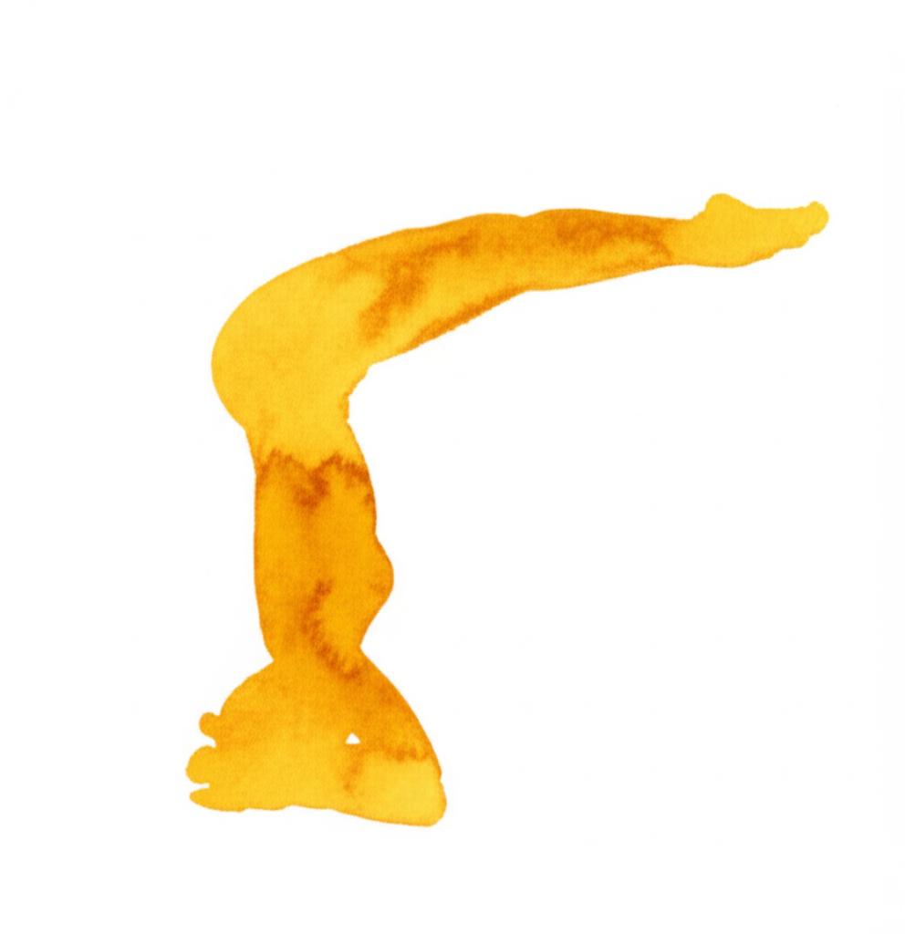 어깨 서기 자세