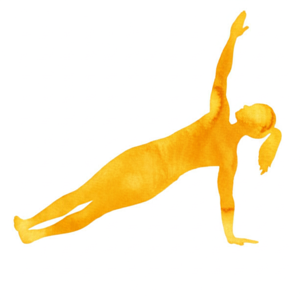 측면 플랭크 자세