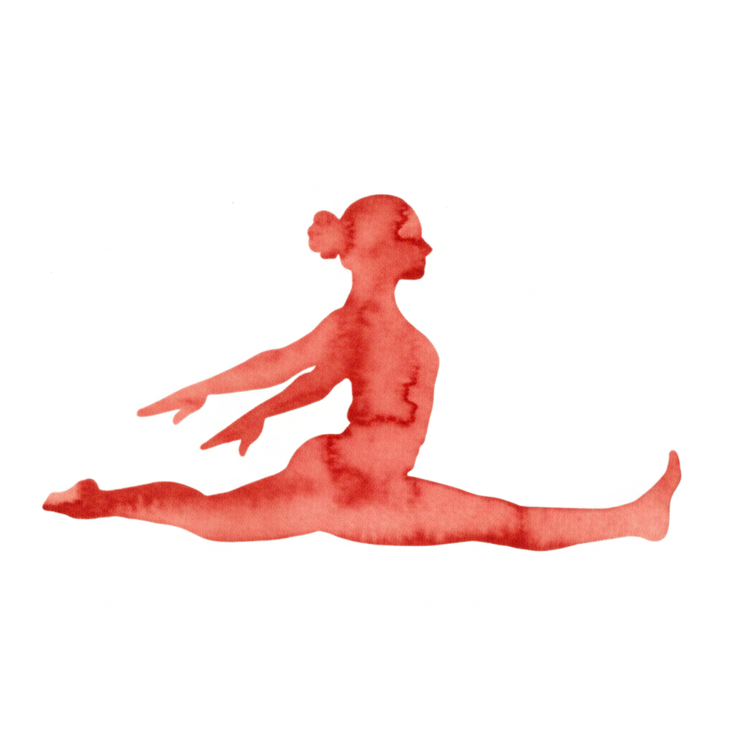 좌우 다리찢기 자세