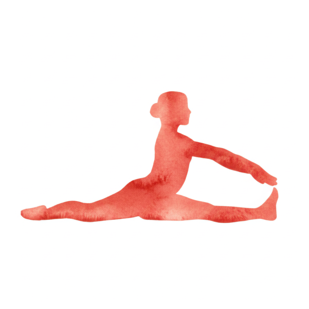 앞뒤 다리찢기 자세