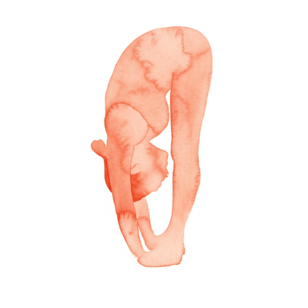 어깨 열기 선 전굴 자세