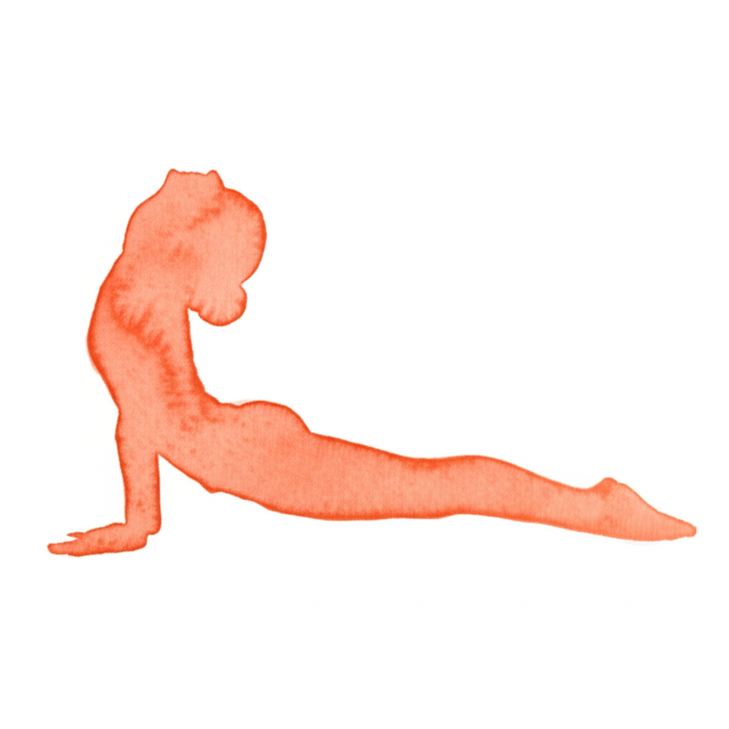 위를 향한 개 자세